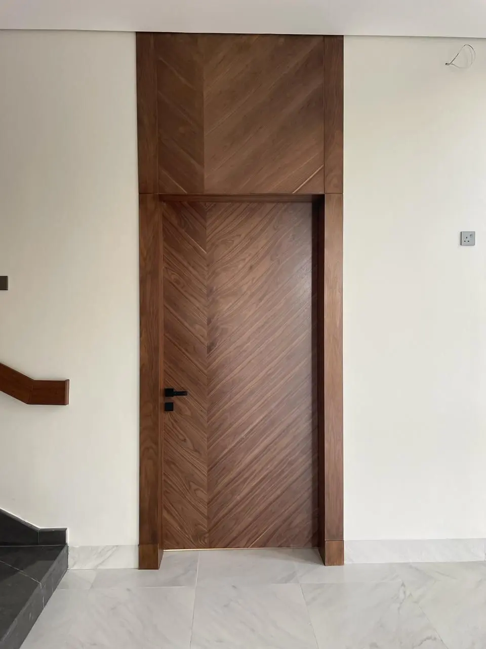 Wooden interior door
