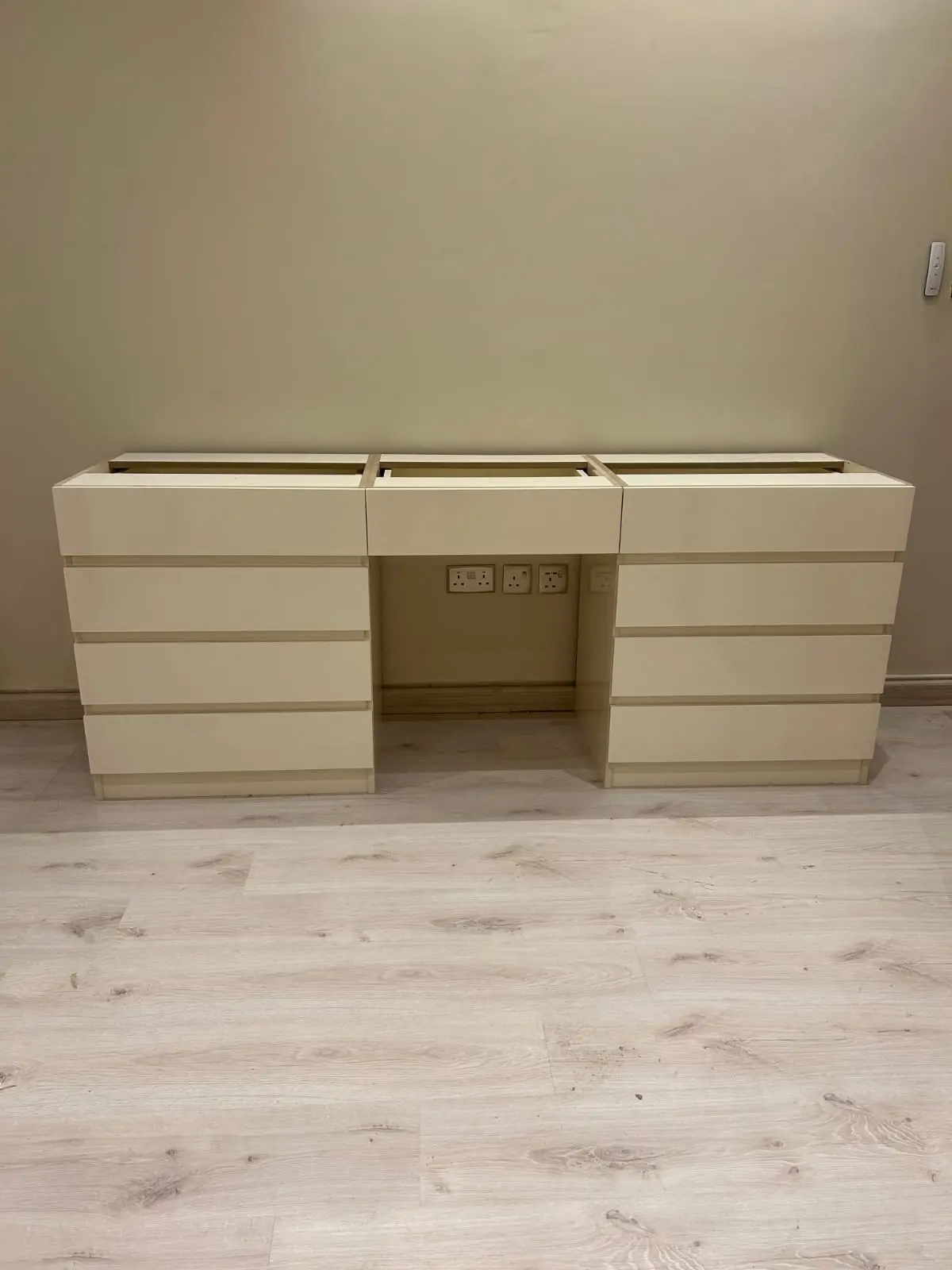 Custom Vanity completed by Hassan Pro Carpenter